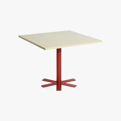 Amara Petite Friture - Parrot Square Dining Table - Light Yellow