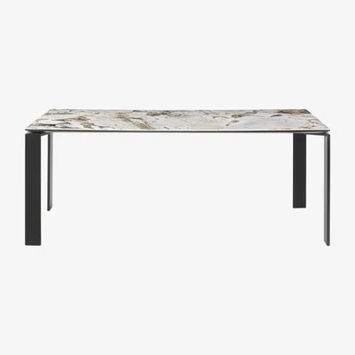 Amara Kartell - Four Dining Table - Small - Symphonie Black