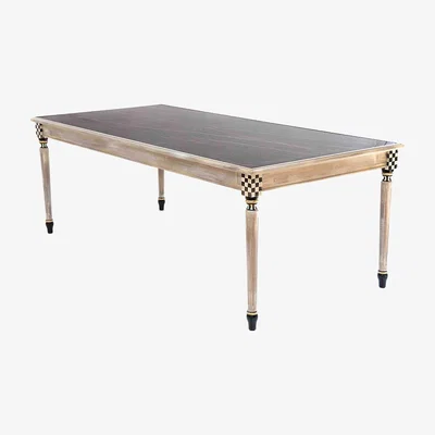 Amara MacKenzie-Childs - Tuscan Farm Dining Table - Black