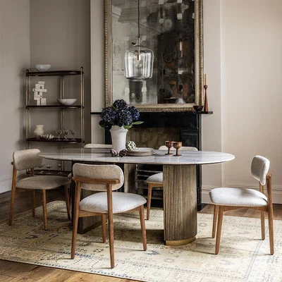 Atkin & Thyme Rondo Marble Dining Table