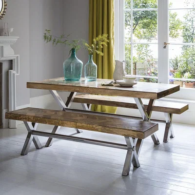 Atkin & Thyme Logan Dining Table - Medium