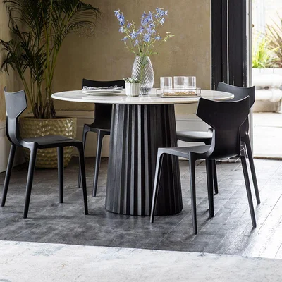 Atkin & Thyme Westbourne Dining Table - Black