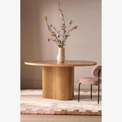 Anthropologie Scout Wood Round Dining Table