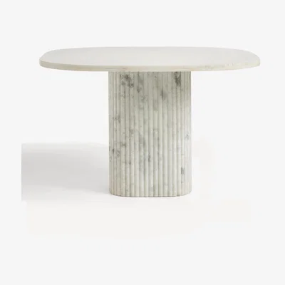 Anthropologie Kanta Square Marble Dining Table