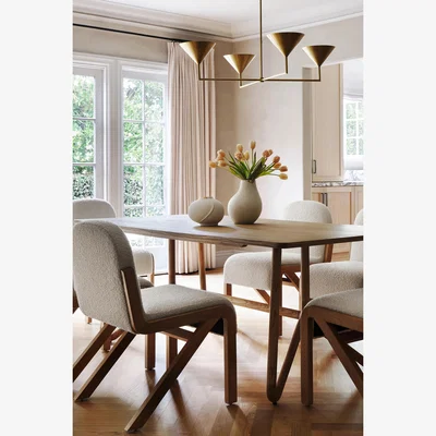 Anthropologie Dortha Wooden Dining Table