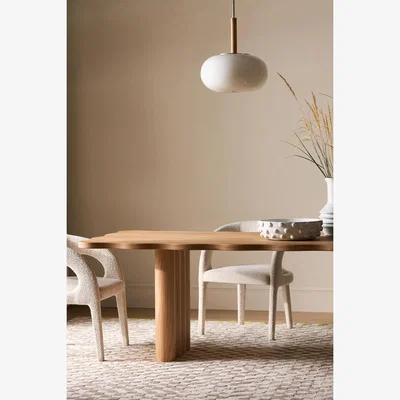 Anthropologie Caldwell Rectangular Oak Dining Table