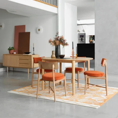 Arighi Bianchi G Plan Winchester D-end 130-170cm Extending Dining Table