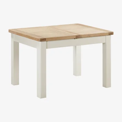 Arighi Bianchi Rutland Painted 120-153cm Extending Dining Table