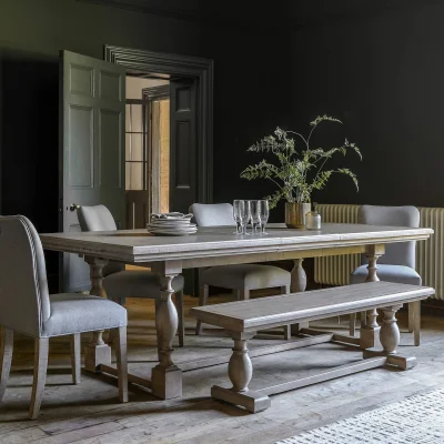 Arighi Bianchi Cheviot 200-250cm Extending Dining Table
