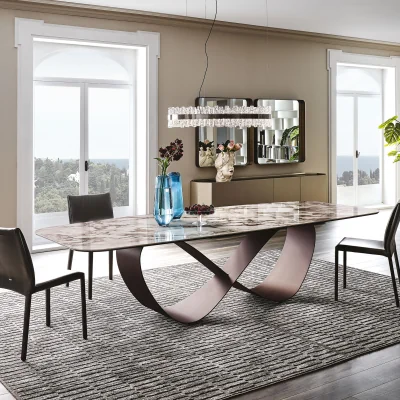 Arighi Bianchi Cattelan Italia Butterfly Keramik Dining Table
