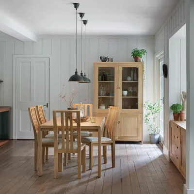 Arighi Bianchi Ercol Bosco Medium Extending Dining Table