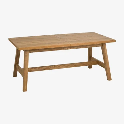 Arighi Bianchi Highgate Rustic Oak 177-222cm Extending Dining Table