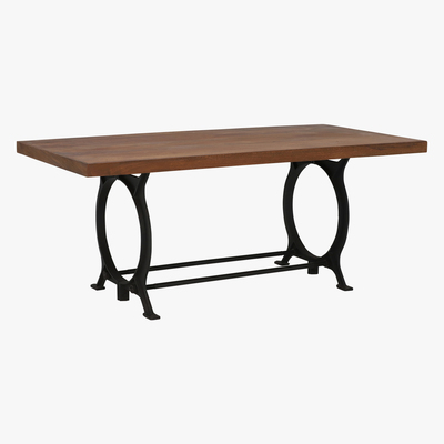 Barker and Stonehouse Little Tree Furniture Hyatt Canning Dining Table, Dark Finish