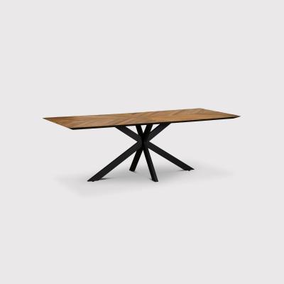 Barker and Stonehouse Brixton 240cm Dining Table, Brown | Barker & Stonehouse