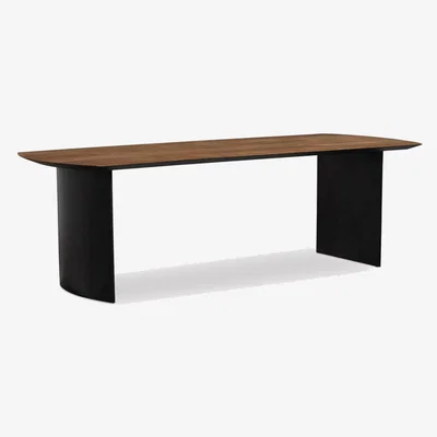 Barker and Stonehouse Syracuse Rectangular Dining Table, Brown Wood | Barker & Stonehouse