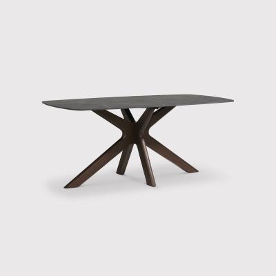 Barker and Stonehouse Allen Fixed Table, Grey | Barker & Stonehouse