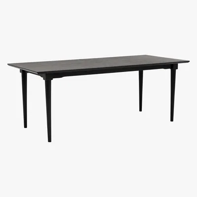 Barker and Stonehouse Hague Dining Table, Black