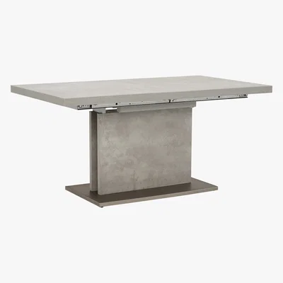 Barker and Stonehouse Halmstad Extending Dining Table, Concrete