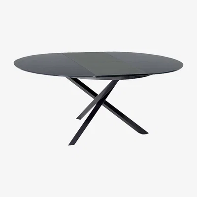 Barker and Stonehouse Bontempi Barone Dining Table, Black | Barker & Stonehouse