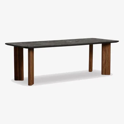 Barker and Stonehouse Trinidad Rectangular Dining Table, Brown Wood | Barker & Stonehouse