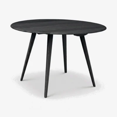 Barker and Stonehouse Ercol Drop Leaf Table, Round Wood | Barker & Stonehouse