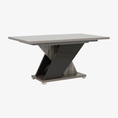 Barker and Stonehouse Viteri Extending Dining Table, Grey Wood | Barker & Stonehouse
