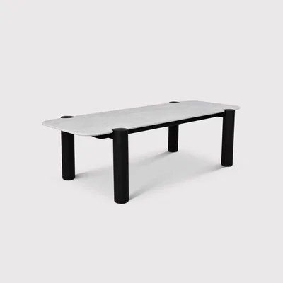 Barker and Stonehouse Timothy Oulton Tactile Dining Table 240cm, White | W240cm | Barker & Stonehouse