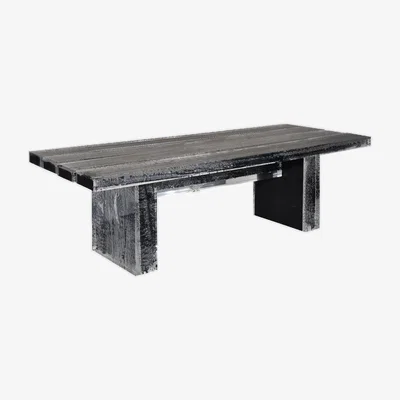 Barker and Stonehouse Timothy Oulton Glacier Dining Table 250cm, Brown | Barker & Stonehouse