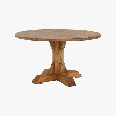Barker and Stonehouse Covington Reclaimed Wood Round Dining Table