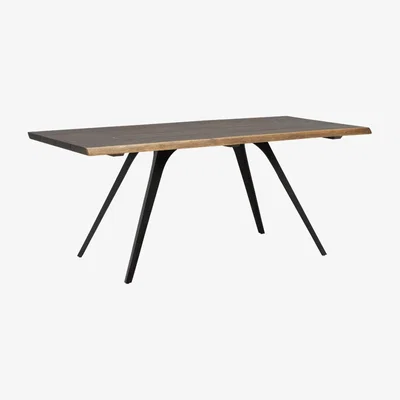 Barker and Stonehouse Vega Dining Table 210cm, Brown | Barker & Stonehouse