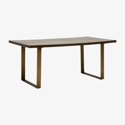 Barker and Stonehouse Facet Strip Leg Dining Table