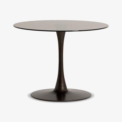 Barker and Stonehouse Rumi Round Dining Table 100cm, Round, Brown | Barker & Stonehouse