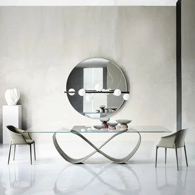 Barker and Stonehouse Cattelan Italia Butterfly Dining Table, 776 Glass | W300cm | Cattelan Italia