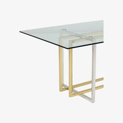 Barker and Stonehouse Escher Glass Dining Table | Barker & Stonehouse