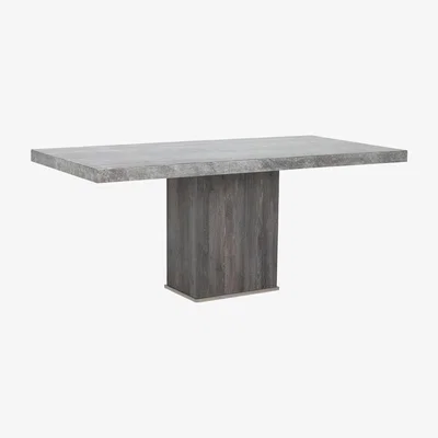 Barker and Stonehouse Hermia Dining Table, Grey Marble | Barker & Stonehouse