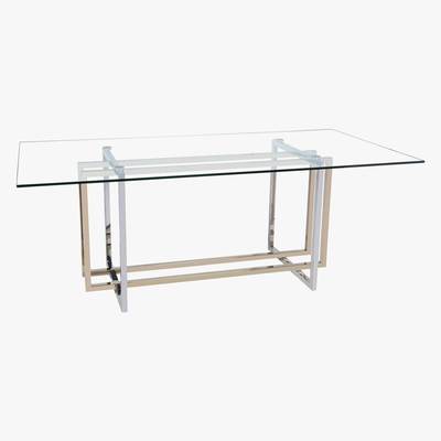 Barker and Stonehouse Escher Glass Dining Table