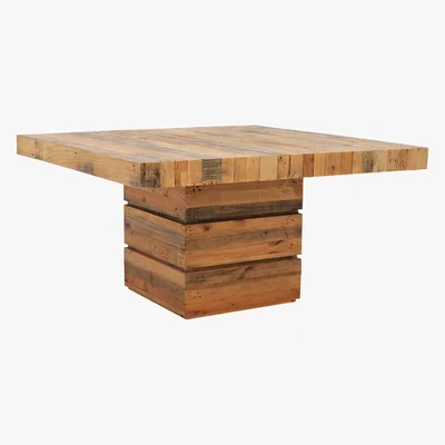 Barker and Stonehouse San Quentin Tahoe Square Dining Table