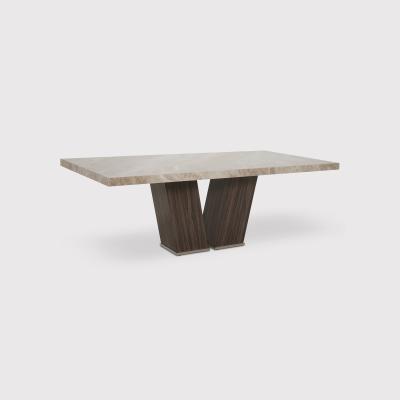 Barker and Stonehouse Ariel Rectangular Dining Table 220x106x74cm, Brown | Barker & Stonehouse