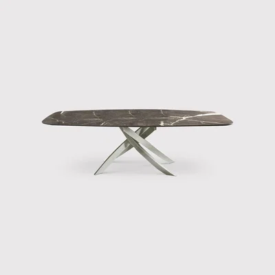 Barker and Stonehouse Bontempi Artistico Dining Table 250x120cm, Grey | Barker & Stonehouse