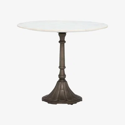 Barker and Stonehouse Safi Round Dining Table, 776 Marble | Barker & Stonehouse