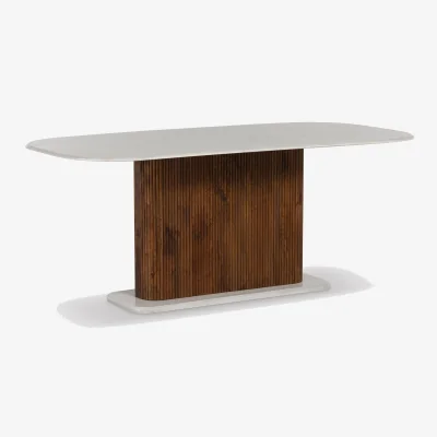 Barker and Stonehouse Tasso Dining Table 180cm, Mango Wood | Barker & Stonehouse
