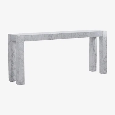 Barker and Stonehouse Timothy Oulton Junction Console 180x40cm Table, White | Barker & Stonehouse