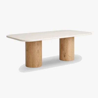 Barker and Stonehouse Artane Dining Table 220X110X75Cm, Neutral Wood | Barker & Stonehouse
