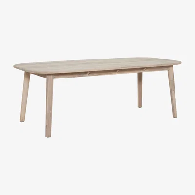 Barker and Stonehouse Hyams Dining Table 220x110cm, Neutral | Barker & Stonehouse