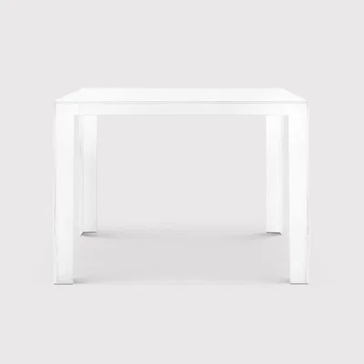 Barker and Stonehouse Kartell Invisible Square Dining Table 100cm | Barker & Stonehouse