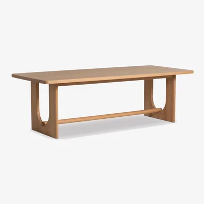 Barker and Stonehouse Olav Dining Table 200cm, Brown Oak | W200cm | Barker & Stonehouse