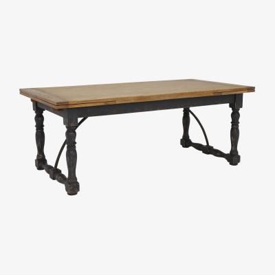 Barker and Stonehouse Keeler Extending Dining Table, Neutral Oak Wood | Barker & Stonehouse