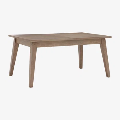 Barker and Stonehouse Hancock Extending Dining Table, Grey Mango Wood | Barker & Stonehouse
