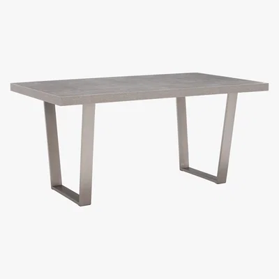 Barker and Stonehouse Halmstad Dining Table, Concrete