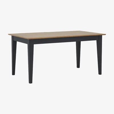 Barker and Stonehouse Ives Extending Dining Table, Blue Oak Wood | Barker & Stonehouse